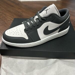 Air Jordan Gray and White Sneakers